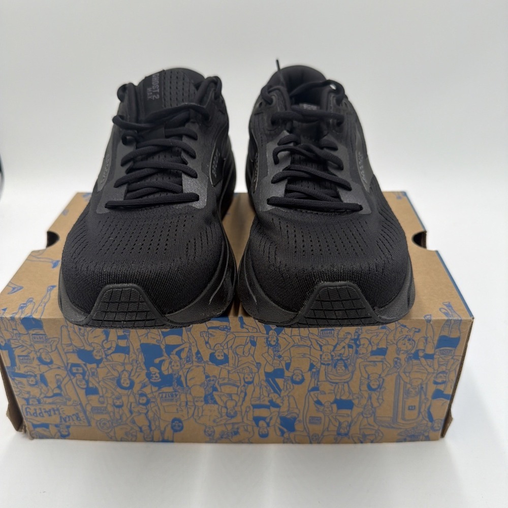 Brooks Women's Ghost Max 2 Ebony Running Shoes 10 NWB-no Lid - Picture 2 of 9
